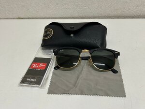 1913　Ray-Ban レイバン サングラス クラブマスター RB3016 W0365 51□21 3N 中古