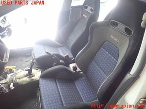 1UPJ-18437011]ランエボ8(CT9A)シートセット レカロ RECARO (1列目 運転席 助手席) 中古