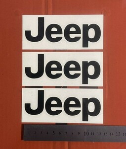 オフロード　四駆　ジープ　Jeep . 切り文字ステッカー カッティングステッカー　防水仕様　ドレスアップ　カスタム