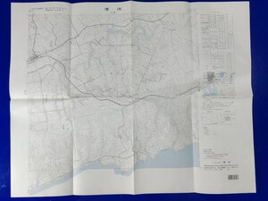 25000分の1地形図【厚床】国土地理院発行・平成３年部分修正測量・平成３年発行　〈北海道根室市、浜中町根室本線、厚床駅・初田牛駅〉