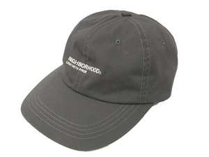 ネイバーフッド NEIGHBORHOOD DAD EC CAP 212YGNH-HT02 キャップ 帽子 グレー FITS ALL ヘッドウェア ☆AA★ メンズ