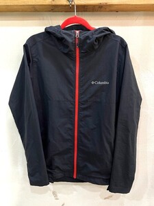 2031★Columbia コロンビア VIZZAVONA PASS JACKET ヴィザヴォナパス ジャケット ナイロンジャケット マウンテンパーカー ブラック L★