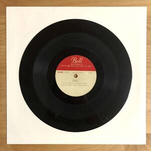 【US-ORIGINAL TEST ACETATE! BELL SOUND】 WINGS / MARY HAD A LITTLE LAMB (1851) PAUL MCCARTNEY THE BEATLES アセテート テストプレス