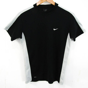 ナイキ 半袖Ｔシャツ トップス ドライフィット スポーツウエア キッズ 男の子用 160サイズ 黒×グレー NIKE