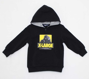 最終OFF【XLARGE】エクストララージ/110/パーカー/BK