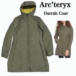 Arc’teryx Darrah Coat アークテリクス 中綿 コート ジャケット ダウン ロゴ刺繍 カーキ レディース