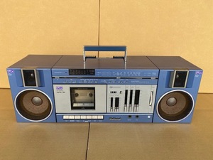 National Stereo Cassette Recorder RX-C60 (ブルー)　中古 現状品