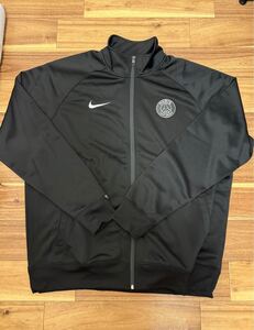 新品 ナイキ　パリサンジェルマン ブラック トラックジャケット XXL NIKE PSG ゆったりサイズ