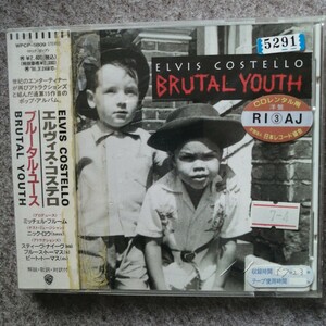 CD　エルビス・コステロ　ELVIS COSTELLO「BRUTAL YOUTH」ブルータス・ユース　