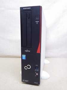 Kソま0132 FUJITSU/富士通 デスクトップPC ESPRIMO D583/HW FMVD0700PD Win7Pro/Core i7-4770@3.4GHz/メモリ4GB/500GB パソコン 本体