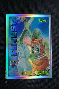 Michael Jordan 1995-96 Topps Mystery Finest Refractor