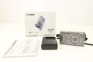 ◎【通電OK】Canon IXY 150 キャノン デジタルカメラ 28mm シルバーカラー デジカメ カメラ コンパクト 写真 Photo _FIT_B1121-I009