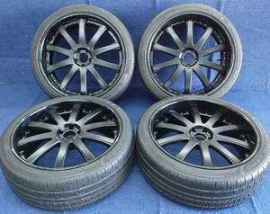 B/S PLATINUM MOTOR SPORT agetro 24×10J+38/+30 120 ランドローバー/レンジローバー/ヴォーグ/スポーツ/大口径/チューナーサイズ/602241