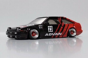 絶版 希少 レア プレミアム トヨタ AE86 スプリンター トレノ 改 深リム アドバン シャコタン カスタム 改造 ハチマル ドリフト JDM