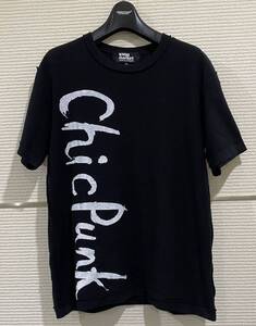 blackmarket COMMEdesGARCONS ブラックマーケットコムデギャルソン ChicPunk カットソー 17ss 【USED】