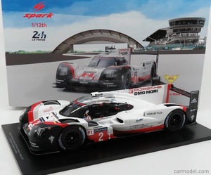 新品未開封 スパーク SPARK 1/12 ポルシェ PORSCHE 919 HYBRID NO.2 PORSCHE LMP TEAM 優勝WINNER 24H LE MANS 2017 12LM17