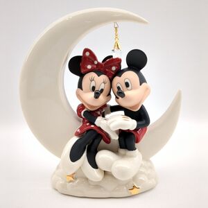 LENOX Disney Over the Moon for Minnie 陶器製 オブジェ ミッキー ミニー 置物 フィギュア ディズニー レノックス ◆3109/宮竹店