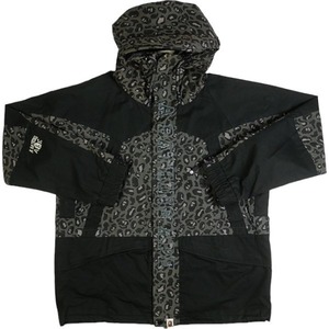 A BATHING APE ア ベイシング エイプ MONOGRAM SNOWBOARD Black ジャケット 黒 Size 【XXL】 【中古品-良い】 20783407