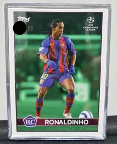 topps now 2023/24　ロナウジーニョ　99シリ　RC 　レア