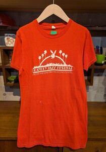 プレイボーイ！USA製 1980 PLAYBOY JAZZ FESTIVAL Tシャツ M バンドT ロックT VINTAGE ビンテージ ジャズ