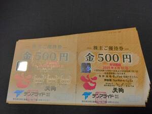 テンアライド(天狗) 株主ご優待券 10,000円分