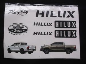 ■送料230円から■　GUN125　ハイラックス　ピックアップ　HILUX　ステッカー　　　// sticker