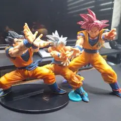 ドラゴンボールフィギュア　悟空3体セット