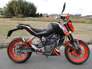 ＫＴＭ２００デューク　現状