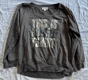 DIESEL ディーゼル 長袖トップス 長袖プリントTシャツ ロンT S スウェット