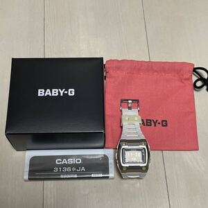 【新品未使用】カシオ BABY-G BG-2101-7 カスケット 白 ベビーG Casio 腕時計 ホワイト デジタル G-SHOCK ジーショック