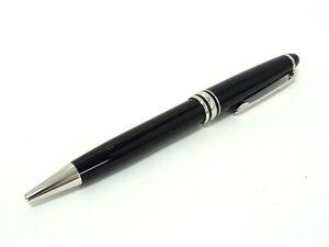 1円 ■新品同様■ MONT BLANC モンブラン マイスターシュテュック ツイスト式 ボールペン 文房具 ステーショナリー ブラック系 FF4091