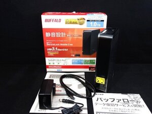 A299 BUFFALO パソコン＆テレビ録画用 外付けハードディスク　HD-LC1.OU3-BKF　動作未確認　通電確認済み