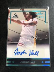 jordan hall サイン スパーズ spurs auto leaf