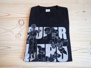 【ドラゴンボール超】メンズsize(L)スーパーヒーロー半袖Tシャツ☆コットン100％美品☆