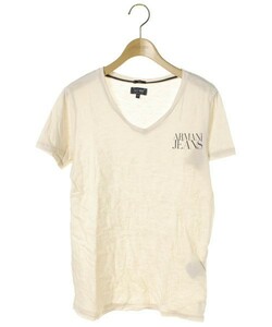 ☆ARMANI JEANS/アルマージーンズ Vネック Tシャツ 半袖/メンズ