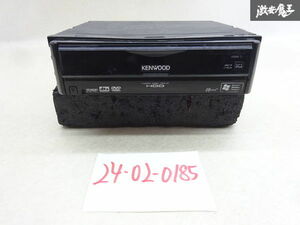 KENWOOD ケンウッド DVDプレーヤー HDDナビゲーション DVDビデオ再生対応 専用ナビコン HDM-555 本体のみ 動作未確認 訳有品 即納 棚A-4-3