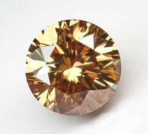 【100円～】1.049ct 天然ダイヤ Fancy Deep Brown (ナチュラルカラー) I1