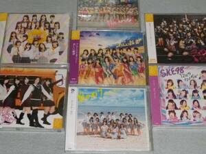 SKE48 新品CD　7枚セット　前のめり　他　　 l