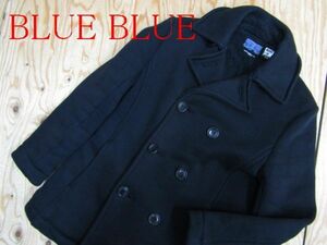 ★ブルーブルー BLUEBLUE★メンズ 裏フリース コットンピーコート★R60421058A