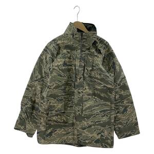 US.ARMY 米軍 フード収納 カモフラ柄 ミリタリージャケット sizeX-SMALL REGULAR/カーキ×ベージュ