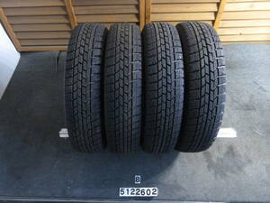 Y3635-2 ②★新品同様イボ付き！★冬★155/80R13 79Q GOODYEAR ICE NAVI6 4本セット