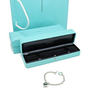 美品 ティファニー フル ハート トグル ブレスレット Ag925 シルバー リターントゥティファニー TIFFANY&Co.