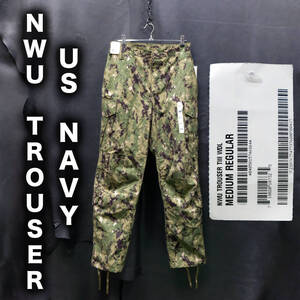 未使用 U.S.NAVY SEALs NWU TROUSER TIII AOR2 デジタルカモ カーゴパンツ M-R シールズ 海軍 デッドストック ミリタリー デジカモ 明細