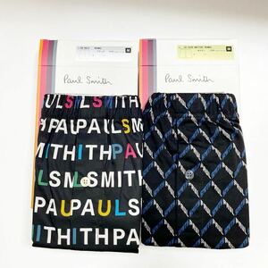 D★送料無料★新品★Paul Smith ポールスミス★2枚セット★トランクス★ニット トランクス★Mサイズ★パンツ★総ロゴ