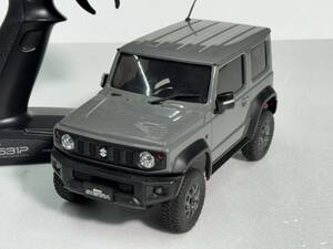 京商 ミニッツ4×4 レディセット スズキ ジムニーシエラ ミディアムグレー 32523G 中古