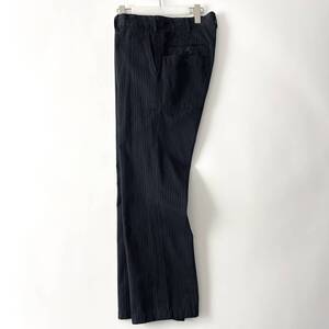 【初期/希少】ENGINEERED GARMENTS size/32 (kb) レイヤードポケット パンツ サイドテープ スラックス ストラップ ブラック 黒 USA製 PANTS