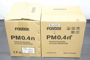 【行董】未使用 未開封 FOSTEX フォステクス PM0.4n スピーカーペア XC000BPD63