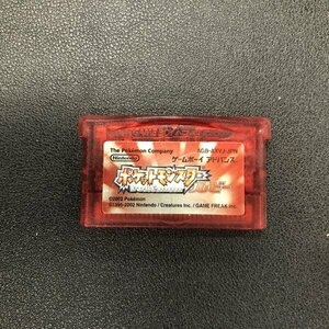 GBA ポケットモンスター ルビー ゲームボーイアドバンス 動作確認済み Nintendo ニンテンドー Q139