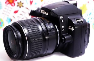 ☆小さい軽い簡単綺麗☆Nikon Ｄ40☆届いてすぐ使える☆初心者お勧め☆