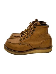 RED WING◆6-INCH CLASSIC MOC/レースアップワークブーツ/25.5cm/CML/レザー/875